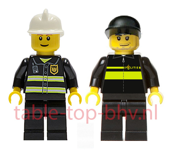 foto brandweer en politie